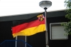 Die Fahne ist gehisst